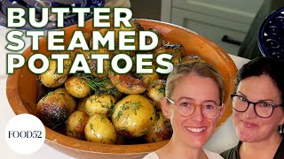 How to Make the Simplest Butteriest Potatoes [upl. by Ehtylb748]