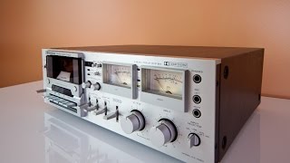 Cassette Deck Kenwood KX1060 Demo [upl. by Campbell]