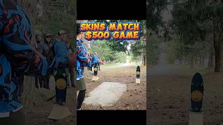 Disc golf skins match at Ohau winning hole full ver shorts discgolf pdga [upl. by Penhall]