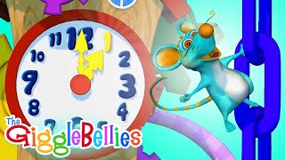 🐭 Hickory Dickory Dock  More Nursery Rhymes  Baby Songs  Gigglebellies [upl. by Damha]