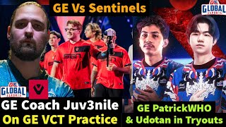 GE New Roster Vs Sentinels Who Wins  GE PatrickWHO amp Udotan in Tryouts VCT Practice 🤔 [upl. by Seerdi537]