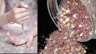 how to make glitter at home  DIY glitter sand  homemade glittercoloured Sand Substitute  Glitter [upl. by Brock]