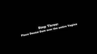 How to use a Dental Dam [upl. by Sturdivant]