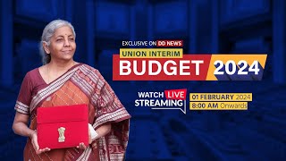 Union Finance Minister Nirmala Sitharaman Presents Interim Budget 2024 [upl. by Seerdi935]