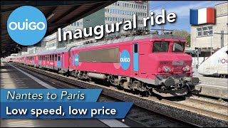 The NEW OUIGO Vitesse Classique  Nantes to Paris for 5€ [upl. by Eiruam]