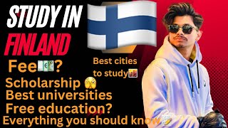 Study in Finland 🇫🇮  Complete details  Necessary information  Things to know about 🤭 [upl. by Airda]