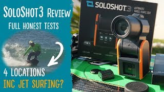 Soloshot3 Unboxing and Review  Surfing tests in the ocean [upl. by Karlotte803]