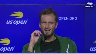 Daniil Medvedev quotToday Dominic played like a real championquot  US Open 2020 Press Conference [upl. by Nonnag21]