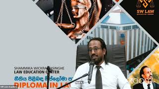 Diploma in Law 3rd Intake  July 31 Wednesday [upl. by Poirer]