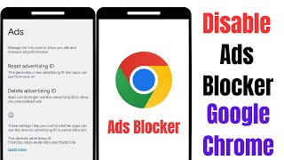 How To Disable Ad Blocker in Google Chrome On Android 2023  Stop Ads On Google Chrome [upl. by Cela570]