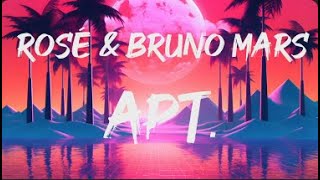 ROSÉ amp Bruno Mars  APT Lyrics [upl. by Haneekas]