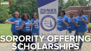 Paying for college Sorority offering scholarships to Guilford County students [upl. by Notneiuq369]