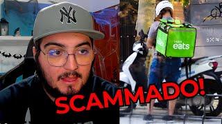 SirKazzio SCAMMADO em Live pela UBER EATS [upl. by Arret]