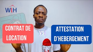 Études en France  comprendre l’attestation d’hébergement [upl. by Adlesirc754]