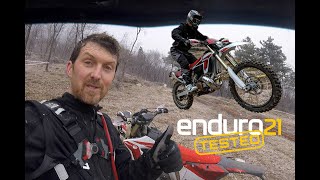 2024 Fantic XE300 amp XEF310 first test ride [upl. by Wickner]