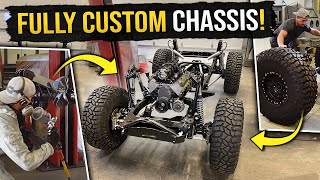 Building A CRAZY 3 Link 4 Link Toyota Chassis From Start To Finish [upl. by Eolc]