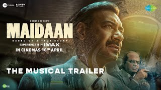 Maidaan  Musical Trailer  Ajay Devgn  A R Rahman  Boney Kapoor [upl. by Anirda446]