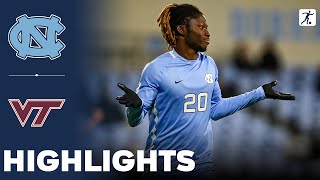 North Carolina vs Virginia Tech  NCAA College Soccer  Highlights  November 01 2023 [upl. by Florina]