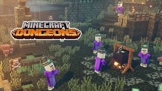 Minecraft Dungeons Soggy Swamp  Explore Full Map  Walkthrough Guide [upl. by Hebner]