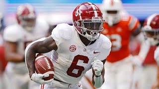 Trey Sanders Highlights at Alabama [upl. by Eimam73]