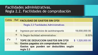 Facilidades administrativas estímulos fiscales de autotransporte de carga federal [upl. by Suehtomit]