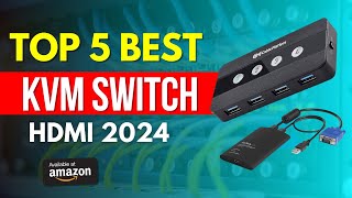 Top 5 Best KVM Switch HDMI  Gear Thermy [upl. by Steffin]