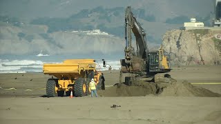 Researchers hope to rescue California coast by zapping sand with electricity [upl. by Erdnua864]