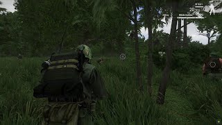 ArmA 3 Vietnam War  Intense Firefight Against Vietcong [upl. by Milore]