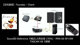 SoundID Reference で補正した再生音 PMA60  SPSW  X8 [upl. by Drofyar]