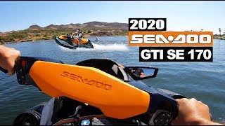 2020 SeaDoo GTI SE 170 Top Speed [upl. by Dorene413]