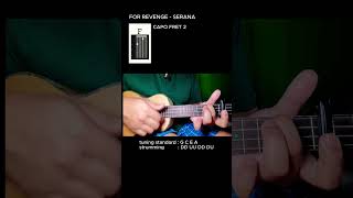 Serana  For Revenge chordgampangukulele ukulele tutorialukulele [upl. by Arihsaj]