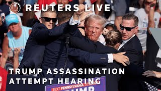 LIVE Senate Judiciary Committee on the attempted assassination of Donald Trump [upl. by Cinimmod]