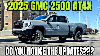 2025 GMC Sierra 2500 AT4X Should I Have Waited For These Changes [upl. by Iret885]