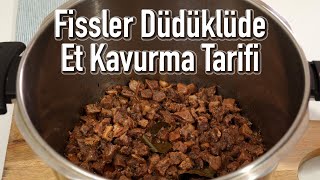 Fissler Düdüklüde Et Pişirme  Düdüklüde Et Kavurma Nasıl Yapılır Fissler Düdüklü Tencere Kullanımı [upl. by Talmud680]