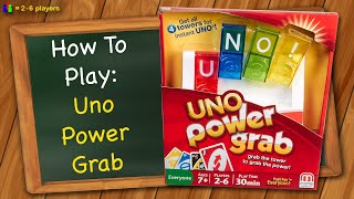 How to play Uno Power Grab [upl. by Adrahs]