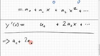 15B4 Potenzreihenansatz für Differentialgleichung [upl. by Giacobo]