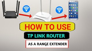 How To Setup Tp Link Router As WIFI Extender [upl. by Hanna]