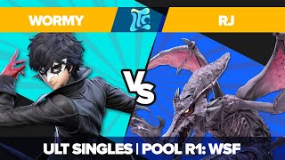 Wormy vs RJ  Ultimate Singles R1 Pools WSF  Low Tide City  Joker vs Ridley [upl. by Gnni]