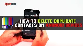 Delete Duplicate Contacts On any Android Device [upl. by Macdougall783]