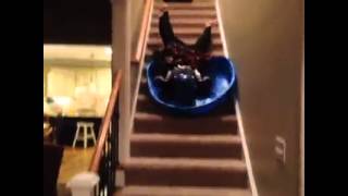 Stair diving Best VINES [upl. by Anuahsat89]