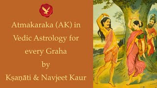 Atmakaraka AK in Vedic Astrology for every Graha with Ksanati [upl. by Ainad]