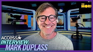 Mark Duplass Calls It Surreal Working w Jennifer Aniston [upl. by Ayouqes]