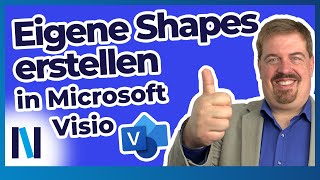 Microsoft Visio Du willst Deine eigenen Shapes kreieren Dann los [upl. by Vento]