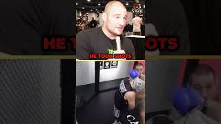 Sean Strickland Reacts to HARD SPARRING Session  UFC Shorts [upl. by Airehs]