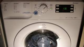 Washing Machine Indesit XWE 61452  quotProgram 3quot [upl. by Jacobsen]