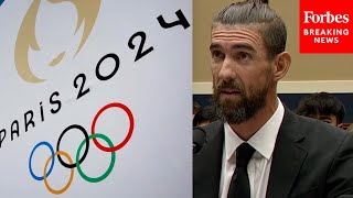 Michael Phelps amp Other Olympians Testify To Congress About AntiDoping Efforts Before 2024 Olympics [upl. by Enetsirk]