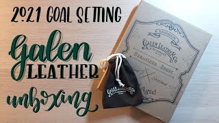 Unboxing  Galen Leather [upl. by Iborian]