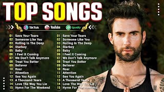 Top 100 Songs 2024  Maroon 5 Ed Sheeran Selena Gomez Adele The Weeknd Dua Lipa [upl. by Zipporah]