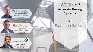 3 Equipment Selection  Techmatic Webinar on Accurate Dosing Systems [upl. by Oelgnaed]