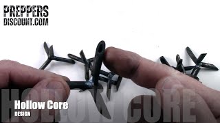 LIMITED RELEASE World War Military Style Metal Caltrops Prepper Most Effective Perimeter Defense [upl. by Popele672]